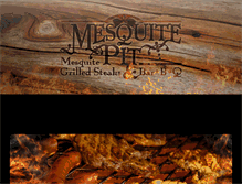 Tablet Screenshot of mesquitepit.com